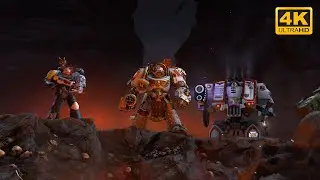 Space Marines vs Orks - No Limit Mod - Gameplay Video - 4K Quality - Warhammer 40K Dawn Of War 3
