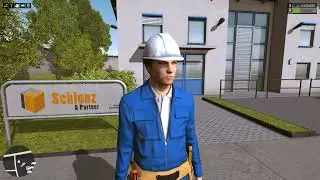 Construction Simulator 2015 30 серия Установка Ветряной турбины