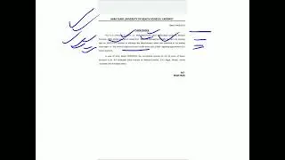 BFUHS Senior Assistant Recruitment Cancellation Notice Under AIMS. Link Available In Description.