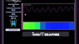 Heart Coherence Live on-screen explained with Villa Serena