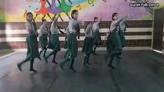 Gujrati Group Folk Dance//Himland Public School Dirba//Dedicated to Excellence Since 1999