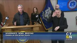 Winter storm news briefing from 3PM on Sunday, February 22