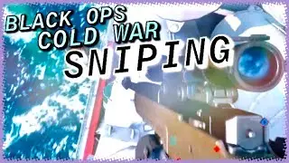 Black Ops Cold War SNIPING getting NERFED (here's why).. | BOCW Alpha Sniping Gameplay (PS4)