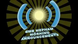 Morning Announcements for Friday February 2nd