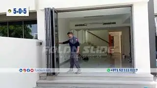 Luxury Folding Glass Systems for Modern Homes | FoldnSlide UAE