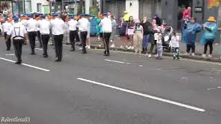 Whiterock Flute Band Belfast 12th July 2023 Video by Relentless03