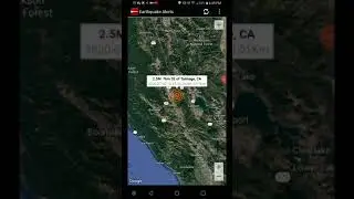 2.5 Earthquake Talmage, California 7-2-20