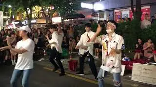 170618 Hongdae busking - Momoland Bboom Bboom