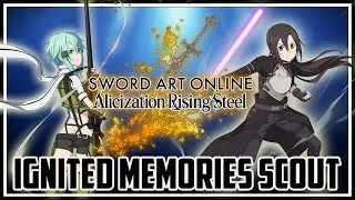 [Sword Art Online Alicization Rising Steel] Ignited Memories Scout Banner!