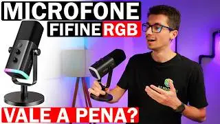 TESTEI o MICROFONE GAMER FIFINE AM8 é custo beneficio?