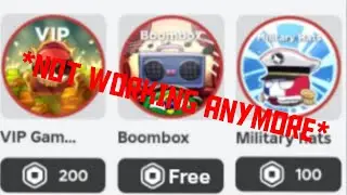 How to get Boombox for Free with no robux in cbw *NOT WORKING ANYMORE* #roblox