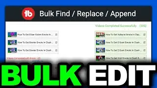 How To Mass Change/Edit/Add YouTube End Screens Or Delete 2026 - Full Guide