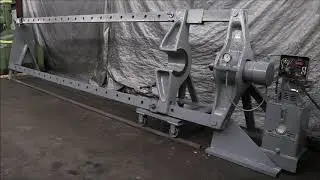 200 TON RODGERS MODEL #1F200-4820X HYDRAULIC WHEEL PRESS: STOCK #71119