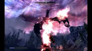 The Elder Scrolls V: Skyrim - Sovngarde fight vs Alduin