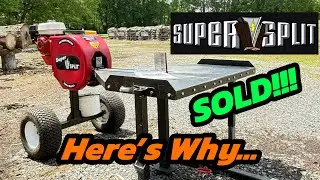 I SOLD my Super Split Log Splitter‼️Here&rsquo;s Why⁉️ #firewood #woodsplitter