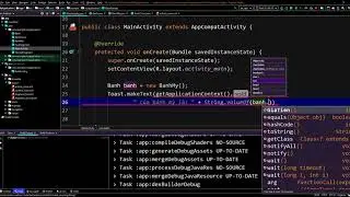 How to create abstract class and extends abstract class in Android Studio