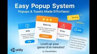 Easy Popup System Unity Tutorial