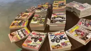 Huge collection of Dirt Wheels magazines. 464 to be exact. 😳😳D&A Restorations