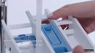 How To clean Ariston Washing Machine's Detergent Drawer