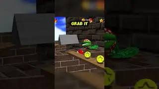 Как пройти &laquo;Безпушечный&raquo; | Короткий скоростной забег Super Mario 64 #игры #supermario #nintendo