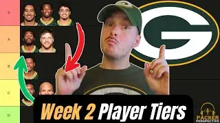 Packers Week 2 Player Tier Rankings | Who Showed Out & Who Struggled