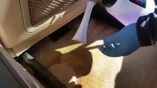 Showing the Tornador on nasty Coffee stain