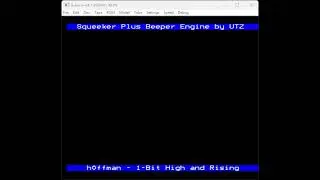 1-Bit Squeeker Plus Engine conversion to 6502 (WIP)