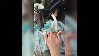 easy neckline alteration, boat neck line into broad neckline.