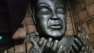 Indiana Jones Adventure.  Ride evacuation and walk to the exit through ride, Disneyland, 11-24-22