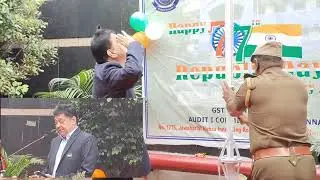 77th  Republic Day Celebration at the GST& Central Excise Audit-1 Office, Anna Nagar, Chennai