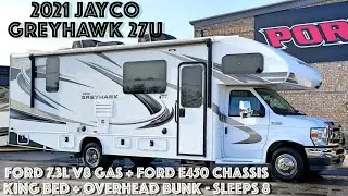 2021 Jayco Greyhawk 27U Ford 7.3L V8 C Class Motorhome from Porter's RV Sales - $75,900