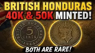 COIN COLLECTING RARE BRITISH HONDURAS #coin #coinsworthmoney #treasuresearch 