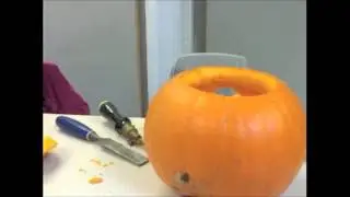 Nightmare Before Christmas Stop Motion Pumpkin Carving In Anitmation