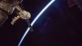 ISS Timelapse - Dragon CRS-16 Berthing (8 Dicembre 2018)