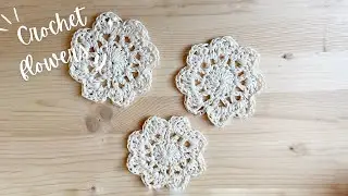 Fiore all&rsquo;uncinetto facile e veloce | Tutorial per principianti