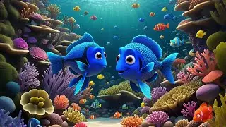 Five Funny Fish Know Tall and Short | Learning Sizes Song for Kids | Nursery Rhymes and Baby Songs