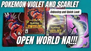 Pokemon Violet and Pokemon Scarlet Unboxing and Quick Look - Filipino | Nintendo Switch |