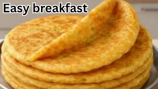 ब्रेड खाना बंद करें ! बच्चों को पसंद आने वाला हेल्दी वेज पराठा 😋 | हेल्दी वेज ब्रेकफास्ट
