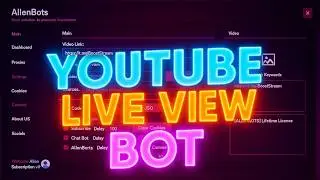 YOUTUBE VIEW BOT | YOUTUBE VIEWERS BOT for LIVESTREAMS