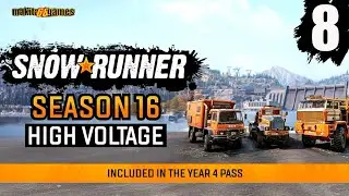 SNOWRUNNER: NEW MAP. SEASON-16, НАЦ. ПАРК. СЕЛТЕН РИВЕР.  ВАШИНГТОН. #8