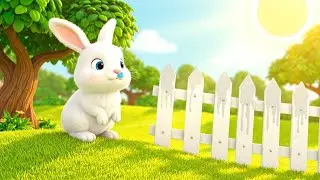 Oops! Baby Bunny Painted the Garden Fence | Nursery Rhymes for Kids & Baby Songs