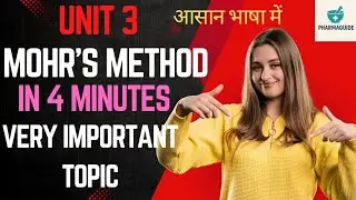 Unit-3 || Mohr's Method || #pharmaceuticalAnalysis #pharmacy #pharmacynotes #1stvideo #youtube #fyp