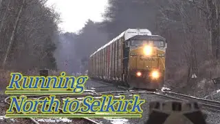 CSX Running Through Selkirk