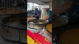 Street food festival in Montreal #کانادا #canada #streetfood #shorts #mtlovers