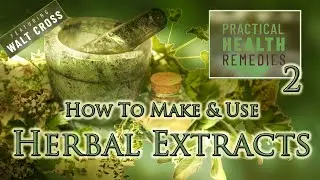Practical Health Remedies ~ 02: How to Make & Use Herbal Extracts by Walt Cross