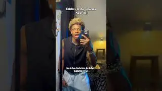 I had to go crazy to cover Kelebu by Rema &bull; #mashup #kelebu #rema #cover
