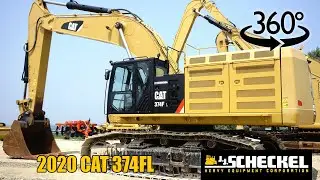 2020 Cat 374FL Excavator, 360