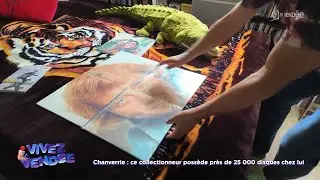 Vivez la Vendée : Ce collectionneur possède près de 25 000 disques chez lui