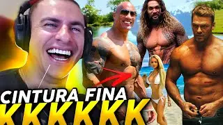 SUPER XANDÃO REAGINDO AO SHAPE DOS ATORES DE HOLLYWOOD