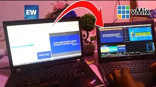 КАК ОТПРАВИТЬ ПРЯМУЮ ТРАНСЛЯЦИЮ EASYWORSHIP С ДРУГОГО ПК НА vMix НА ДРУГОМ ПК, ИСПОЛЬЗУЯ vMix ОДН...